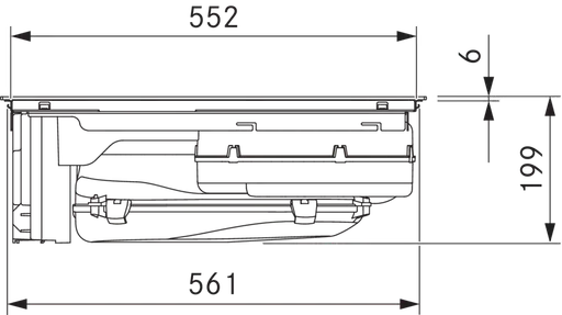  Bora Pursu Induktions-Kochfeld mit integriertem Kochfeldabzug - Umluft